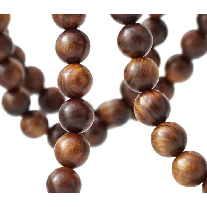 Чотки 108 намистин 8 мм Чорна груша