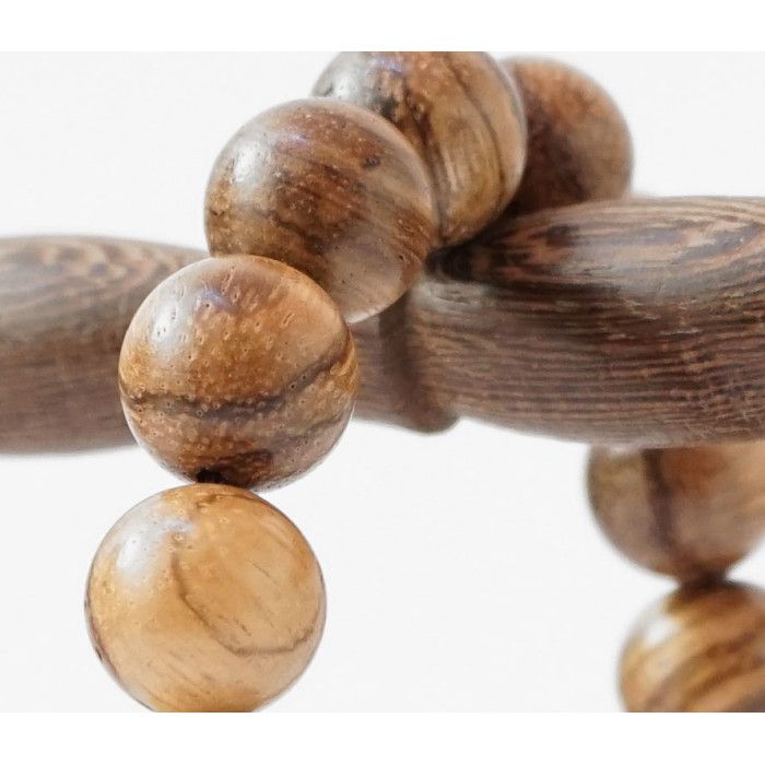 Чотки 15 намистин 15 мм Золоте дерево