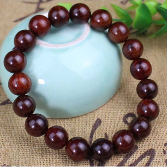 Чотки-браслет з Африканського палісандру