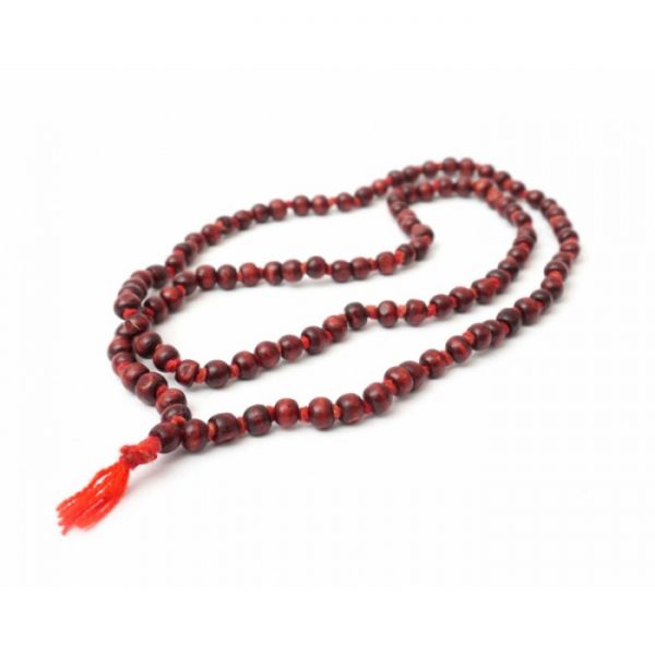 Чотки з дерева Манго фарбовані перев'язані 8 мм