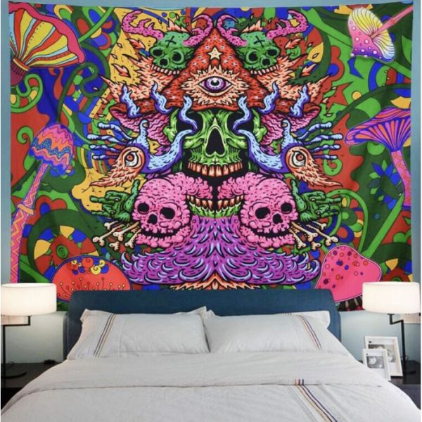 Гобелен настенный "Дух Мухомора" №43