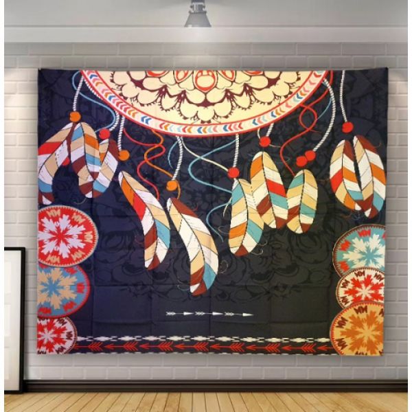 Гобелен настенный "Ловец снов Индейцы"