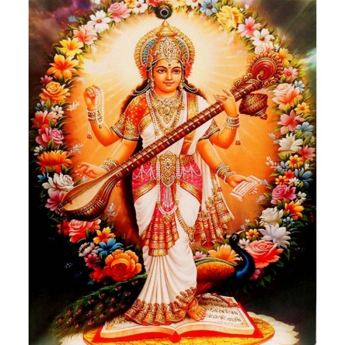 Картина зі світлодіодами "Сарасваті" №7