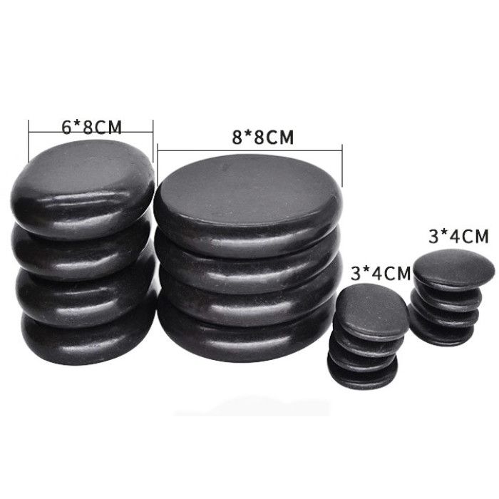 Комплект камней для СПА из вулканического камня 16 шт.