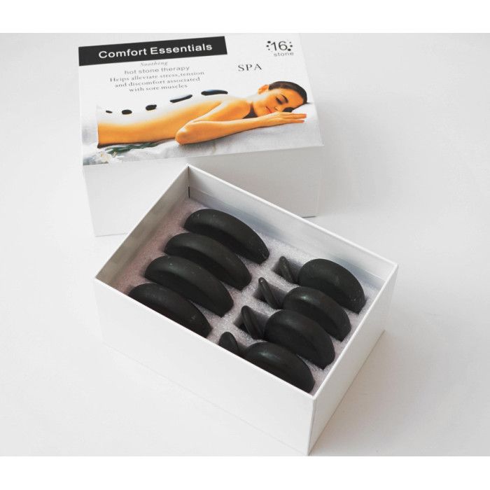 Комплект камней для СПА из вулканического камня 16 шт.