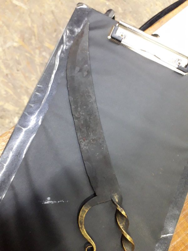 Магический ритуальный нож кованый малый