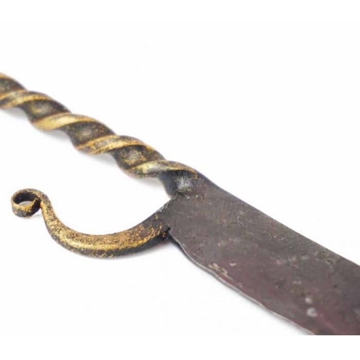 Магический ритуальный нож кованый малый