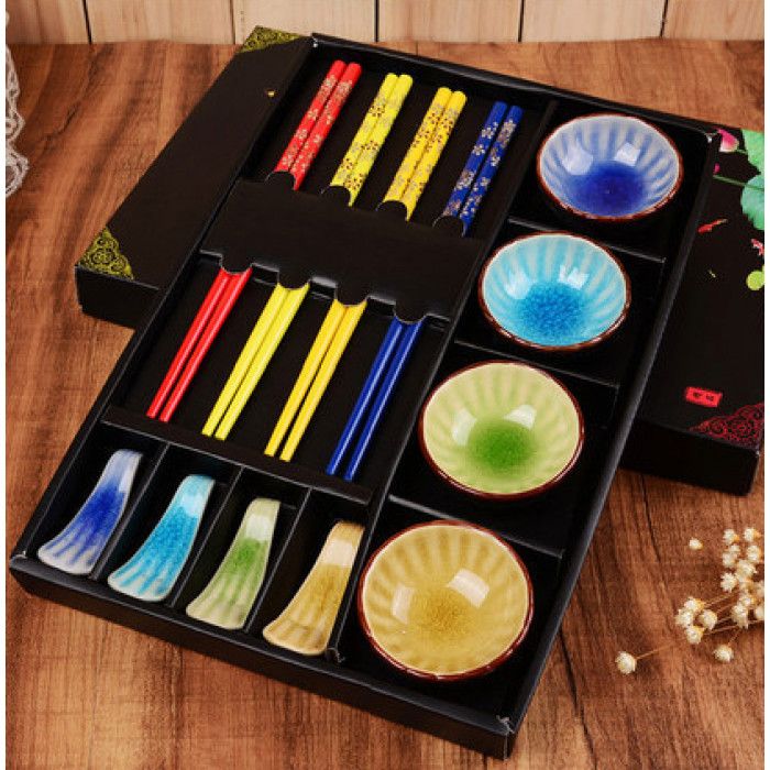 Набір для суші "Хризантеми" 12 предметів