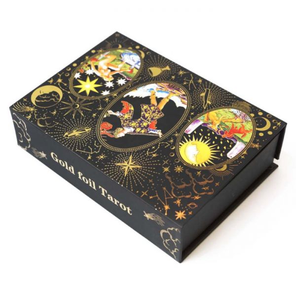 Набор с картами Таро Gold foil Tarot