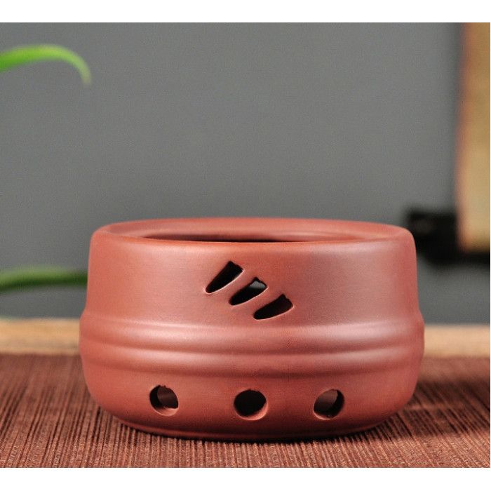 Підігрів чайника глиняний коричневий №3