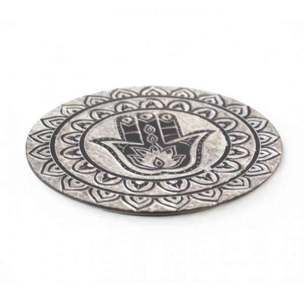 Підставка під аромапалички кам'яна Тарілка "Хамса"