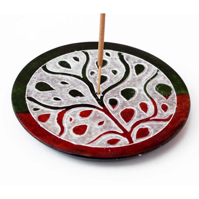 Підставка під пахощі Тарілка кам'яна NO.-408