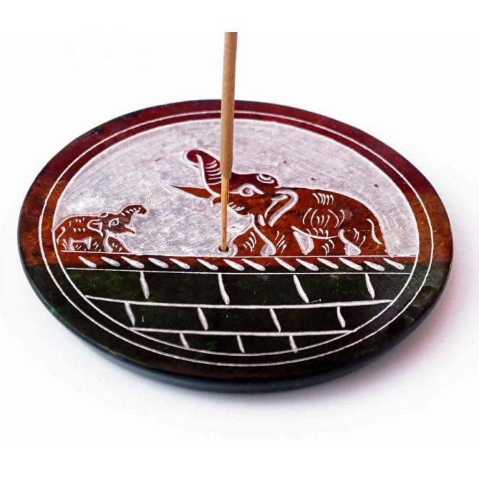 Підставка під пахощі Тарілка кам'яна NO.-411