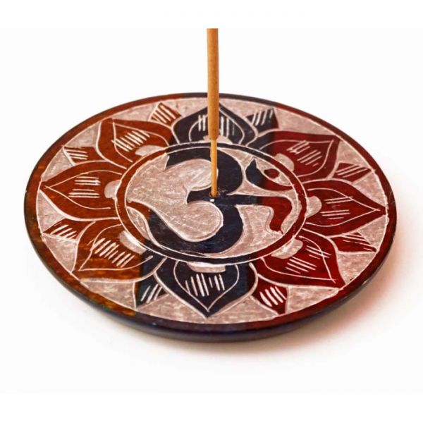 Підставка під пахощі Тарілка кам'яна NO.-418