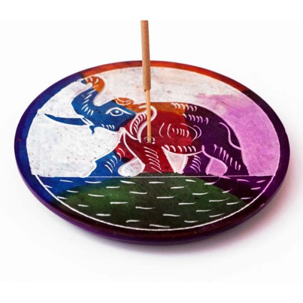 Підставка під пахощі Тарілка кам'яна NO.-419