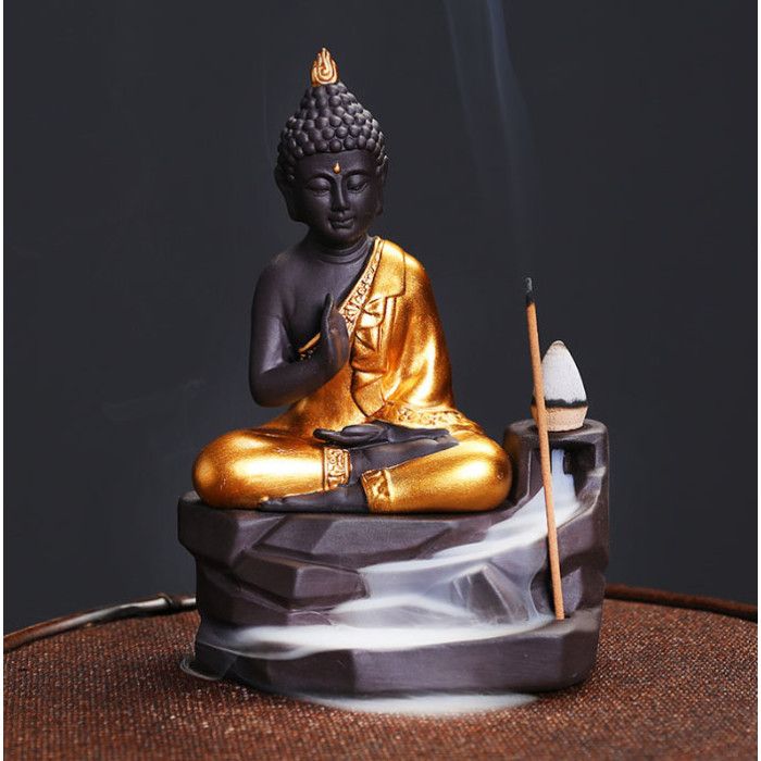 Підставка "Рідкий дим" керамічна "Амогхасіддхі Будда"