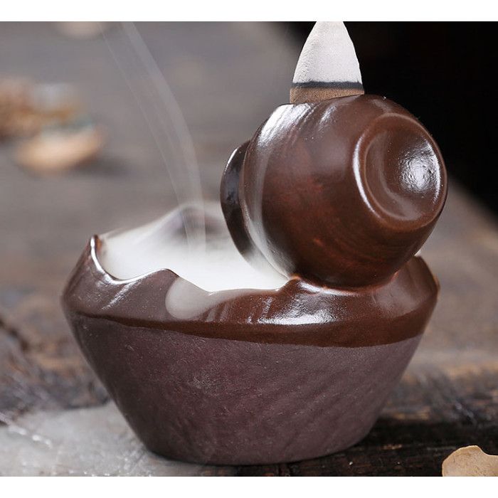 Підставка "Рідкий дим" керамічна "Бочка" №1