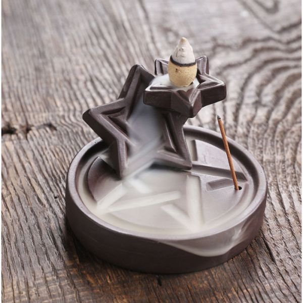 Подставка "Жидкий дым" керамическая "Три пентакля"