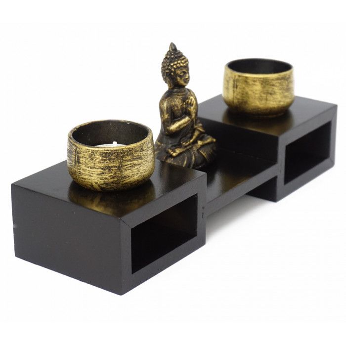 Свічник "Будда" подвійний