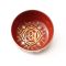 Співаюча чаша Чакральна Індія червона