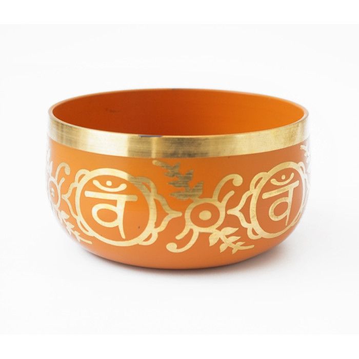 Співаюча чаша Чакральна Індія помаранчева