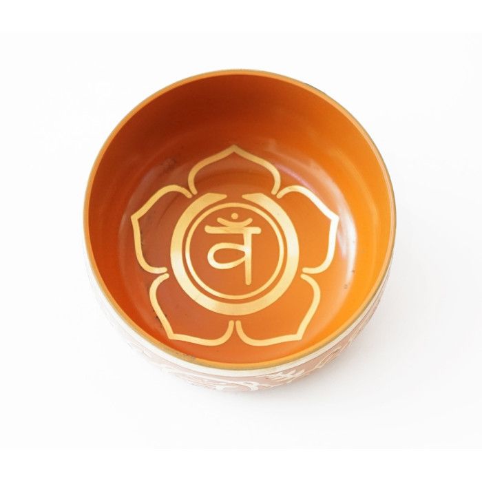 Співаюча чаша Чакральна Індія помаранчева