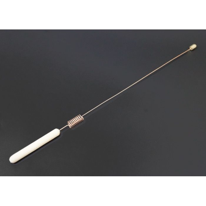 Рамка для біолокації мідна пряма з латунню