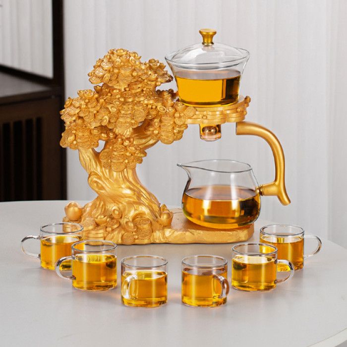 Сервиз Ленивый чай "Дерево богатства" + 6 чашек