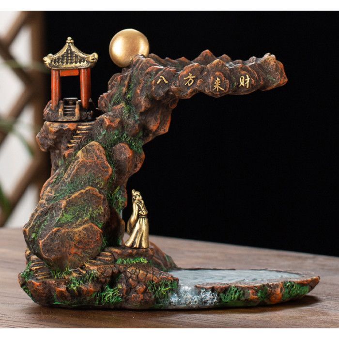 Сервиз Ленивый чай "Домик в горах" + 6 чашек