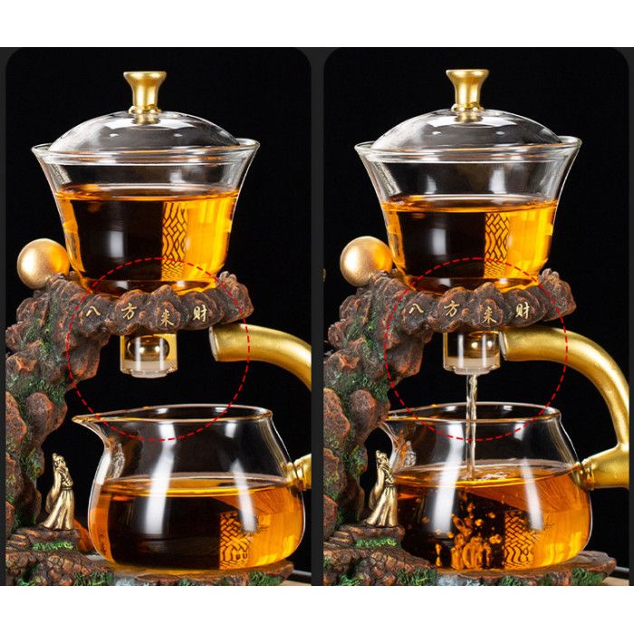 Сервиз Ленивый чай "Домик в горах" + 6 чашек