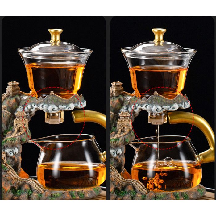 Сервиз Ленивый чай "Великая стена" + 6 чашек