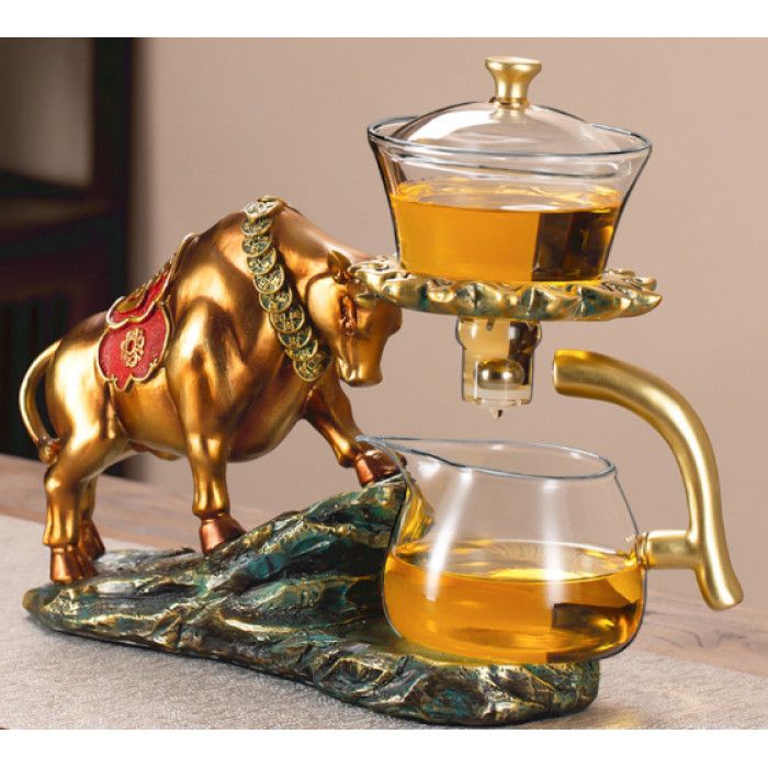Сервиз Ленивый чай "Золотой бык"