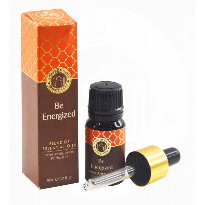 Суміш ефірних олій Будьте енергійними "Song of India" Be Energized 10ml.