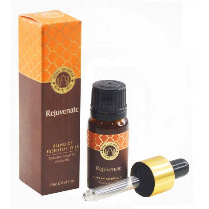 Суміш ефірних олій Омолодження "Song of India" Rejuvenate 10ml.