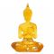 Статуетка Будда жовтий полімер