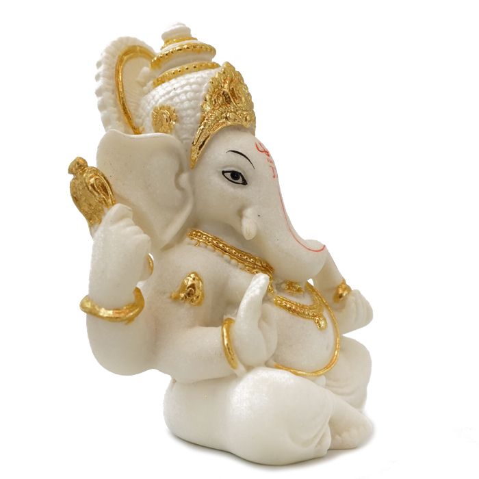 Статуетка Ганеш мармурова крихта 13 см