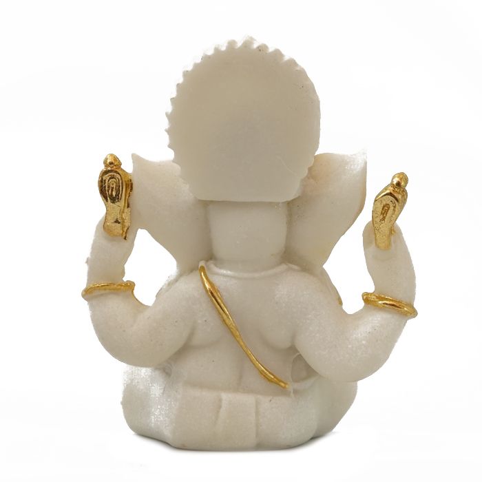 Статуетка Ганеш мармурова крихта 13 см