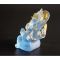 Статуетка Ганеша блакитний (полімер) 13 см