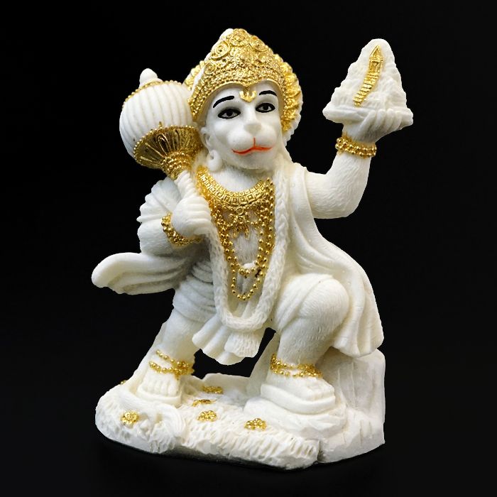 Статуетка Хануман мармурова крихта 13,5 см