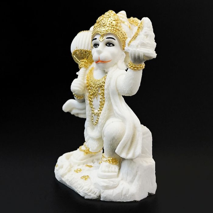 Статуетка Хануман мармурова крихта 13,5 см