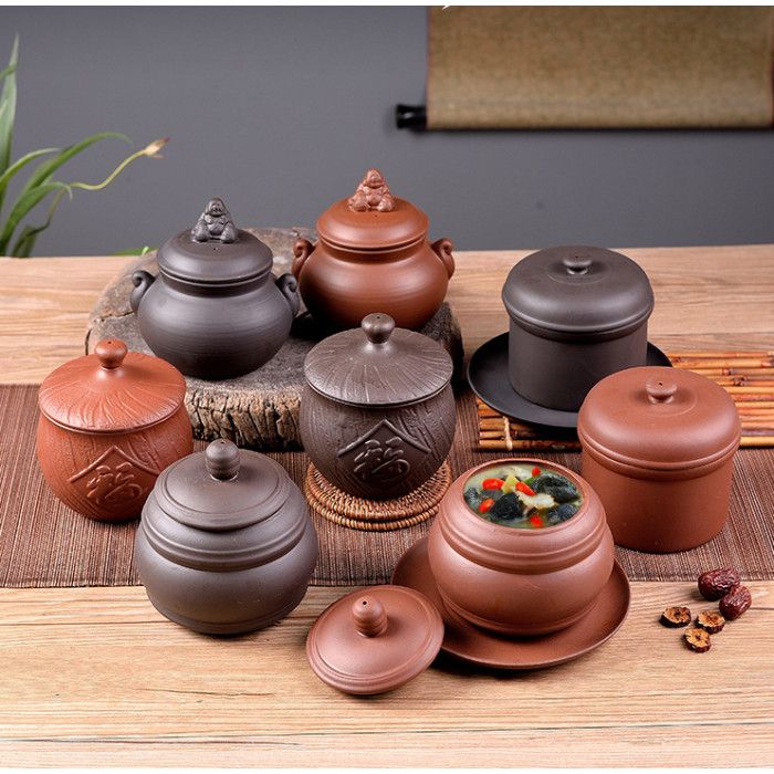 Варочный горшок для чая "Удача" Коричневый 400 мл.