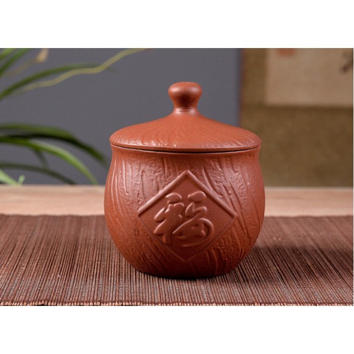 Варочный горшок для чая "Удача" Коричневый 400 мл.