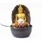 Водоспад настільний Будда з полістоуну з підсвічуванням №12