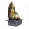Водопад настольный Будда из полистоуна с подсветкой