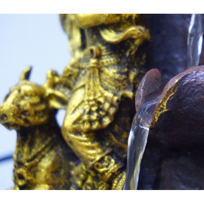 Водоспад настільний Крішна з полістоуну